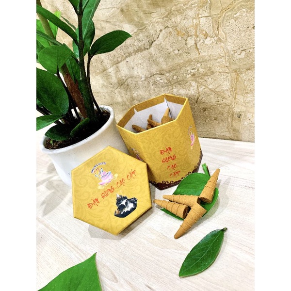 Nụ Đàn Hương Cao Cấp Làng Ta 50 Viên Khói Tỏa Ngược Mùi Thơm Tự Nhiên 100% Nguyên Chất Cháy 20-25 phút