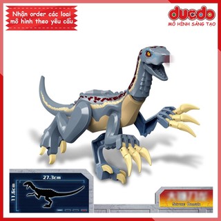 Siêu khủng long thằn lằn lưỡi hái Therizinosaurus Jurassic World - Đồ chơi Lắp ghép Xếp hình Minifigues Mini Mô hình