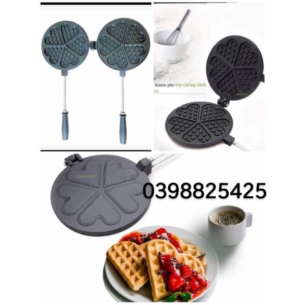 khuôn bánh kẹp tàn ong chống dính