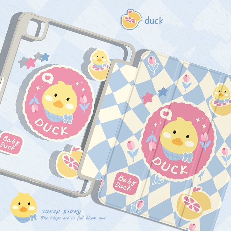 Ốp Máy Tính Bảng Bằng Acrylic Hình Động Vật Cho iPad Pro 12.9 Air5 Gen9 gen10 Air1 / 2 9.7 Mini 4 5 Pro12.9 Pro11 air4 5 10.9