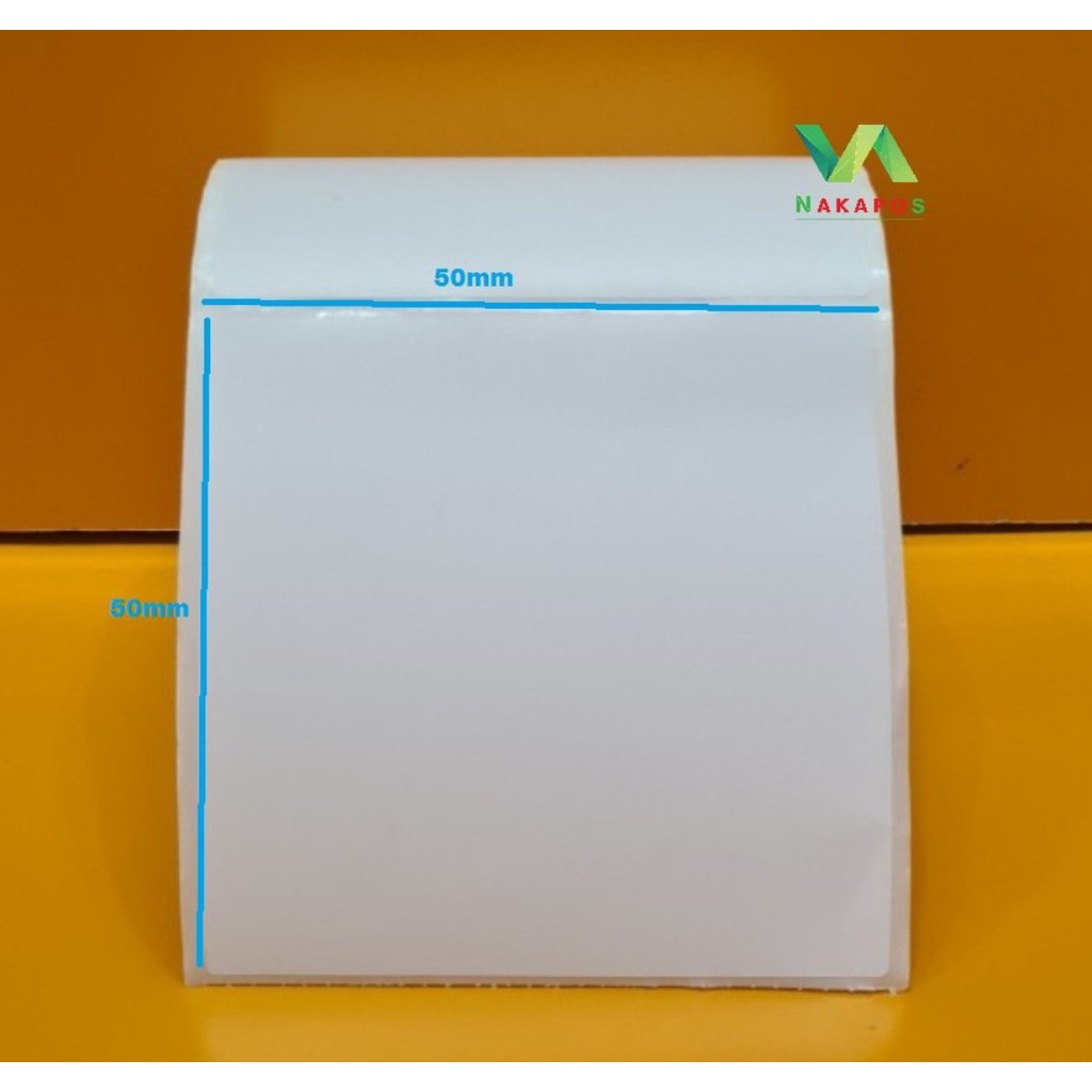 Decal nhiệt, Tem GHTK 50x50 mm - Giấy in đơn hàng 50*50, Giấy nhiệt 5x5, Giấy in giao hàng tiết kiệm