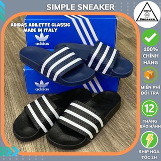 Dép Adidas Made In Italy Chống Nước Chính Hãng 🔴SIMPLE SNEAKER🔴 Adidas Adilette Slide Dép Quai Ngang Nam Nữ [280647]