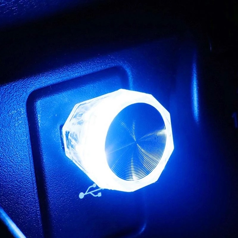 Đèn LED USB Mini Nhiều Màu Tạo Không Khí Lãng Mạn Trang Trí Nội Thất Xe Hơi / Nhà Cửa / Tiệc Tùng