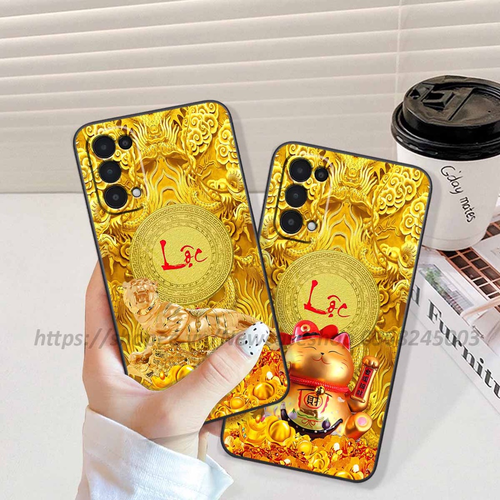 Ốp Oppo Reno 5 / 5 4G-5G in hình 12 Con Giáp Tài Lộc 3D