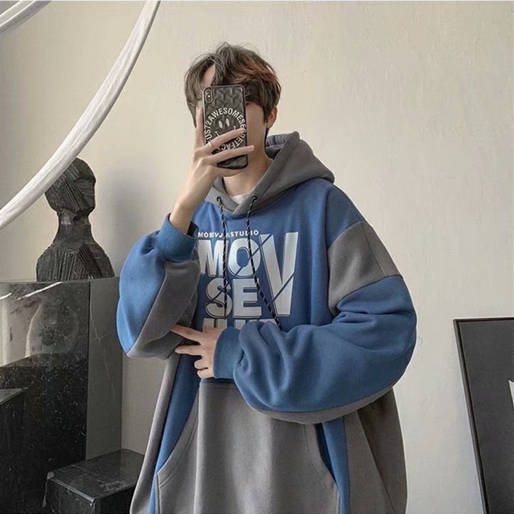 Áo Hoodie In Họa Tiết Thời Trang Hàn Quốc Cho Nam