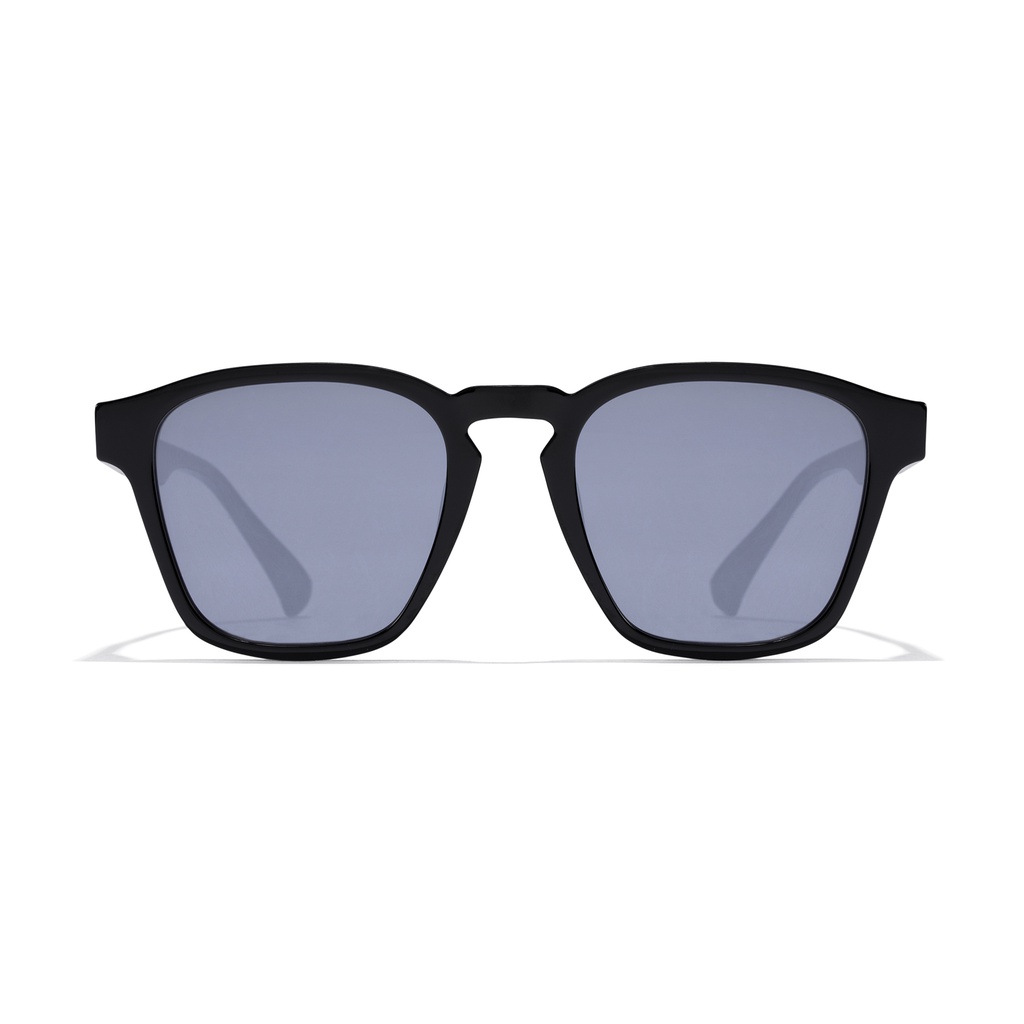 HAWKERS Black Chrome Classy Sunglasses For Men And Women, Unisex. Official Product Designed In Spain