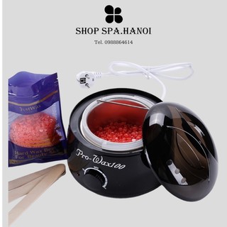 Máy Nấu Sáp Pro Wax 100 Màu Đen Tặng Kèm gói sáp 100g