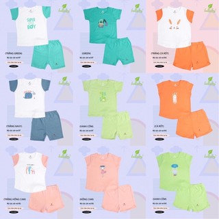 Bộ cộc tay cotton bé trai / bé gái