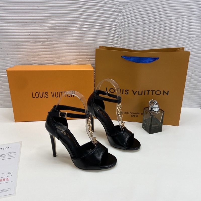Cao Gót LV Đen Nâu Full Size 35-39  -  By Anh Dinh Phuong