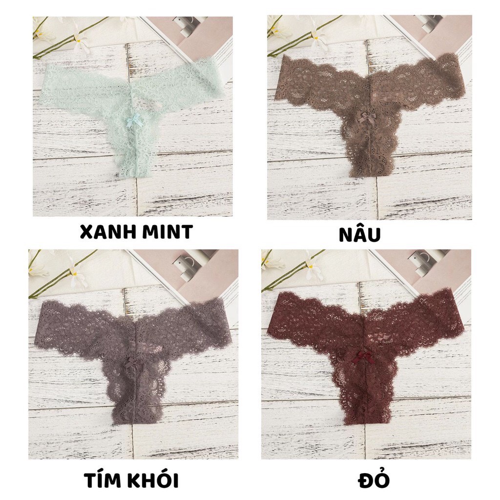 Quần Lót Nữ LADI Thiết Kế Lọt Khe Ren Cao Cấp Mềm Mại Họa Tiết Gợi Cảm MÃ Q8003