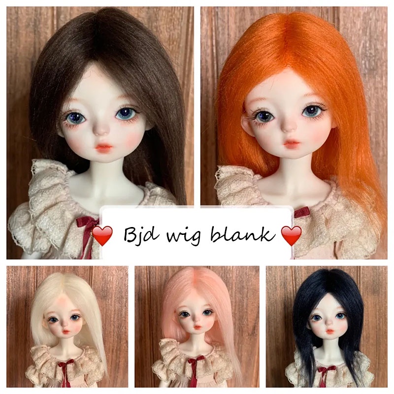 Tóc Giả Cho Búp Bê bjd ob11 Tỉ Lệ 1 / 8 1 / 12 1 / 6