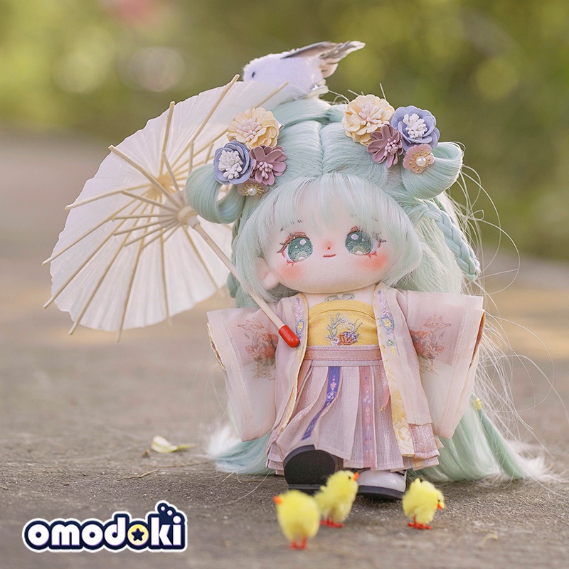 Bộ đồ cổ trang Cá chép và Triều Đại cho bé doll 20cm