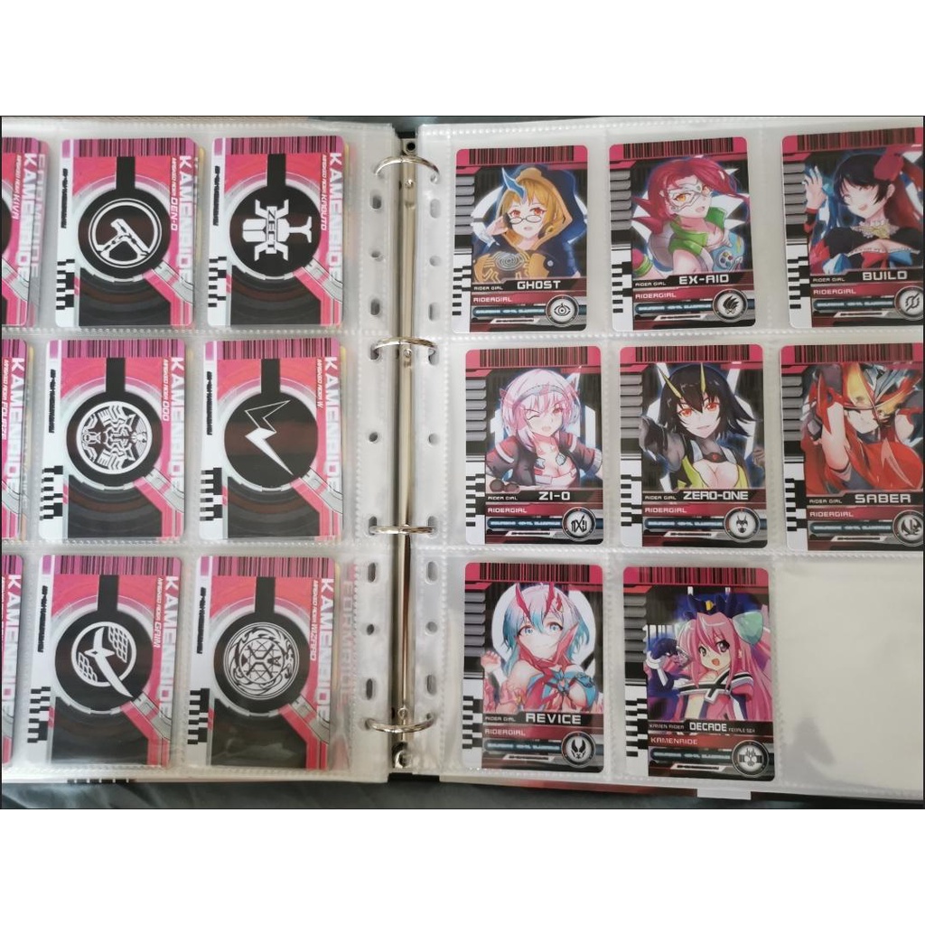 Bộ Thẻ Bài Trò Chơi Kamen Rider Decred Blade Zero Moment King Độc Đáo