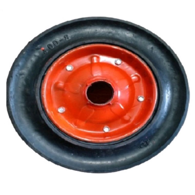 Bánh xe cao su đúc, bánh xe trộn bê tông 4T