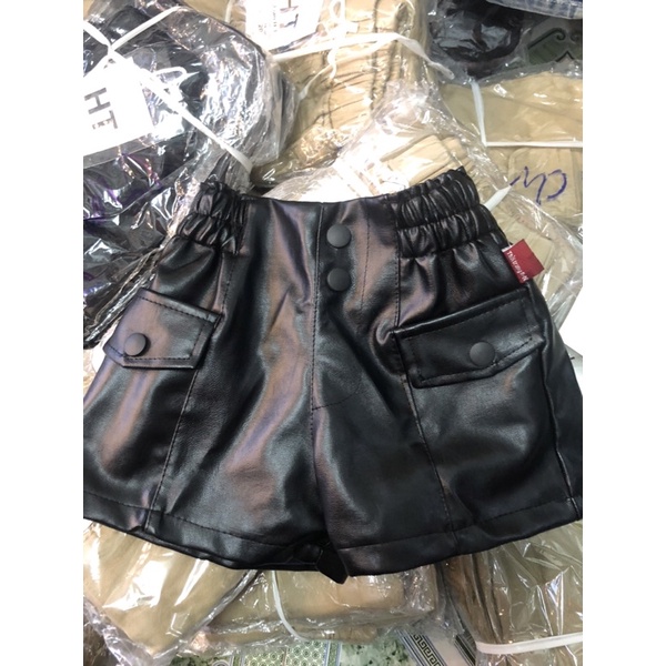 SỊN QUẦN SOOC DA CHO BÉ GÁI ĐỦ CẤP