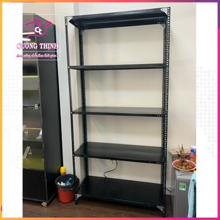Kệ sắt đa năng 5 tầng, Cao 2m x dài 80cm x rộng 40cm, kệ sắt v lỗ, tặng kèm cờ lê