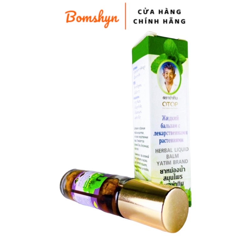 Dầu lăn thảo dược HERBAL LIQUID BALM YATIM BRAND