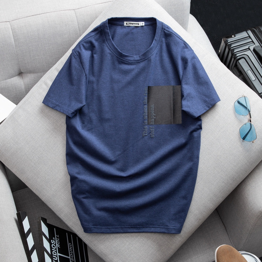 ÁO THUN NAM CỔ TRÒN - Pass Strong