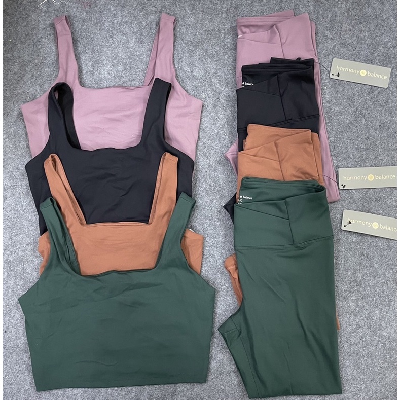 Áo Bra Tập Gym Yoga Dáng Croptop Sẵn Mút  Co Giãn Tốt Hàng Xuất Xịn