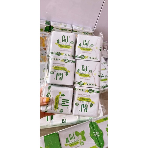 Băng vệ sinh hàng ngày 20 miếng Glee Bạc Hà USA  siêu thoáng mát - thoải mái dễ chịu