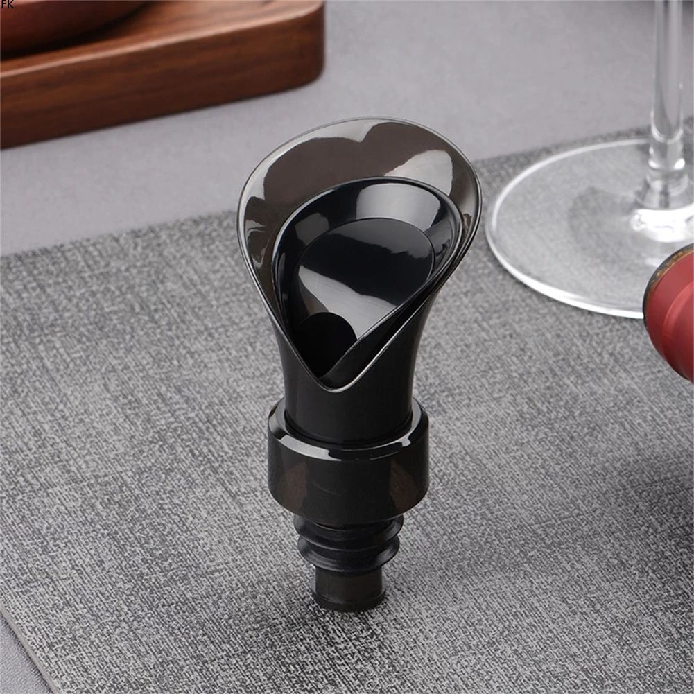 Bình Rót Rượu 2 Trong 1-Dụng Cụ Sục Khí Rượu Vang Đỏ Hình Hoa Nút Rót Bình Rót Bình Rót Bình Lọc Cầm Tay Dụng Cụ Chặn Rượu HOME07