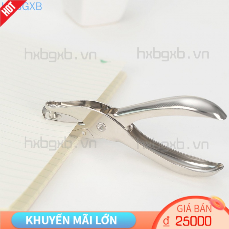 Kẹp bấm lỗ thủ công cho giấy đường kính 6mm