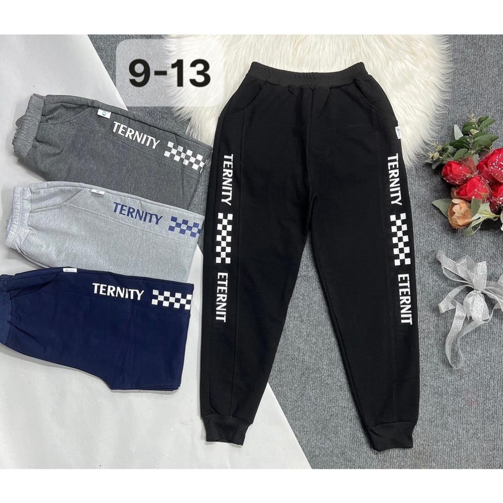 Quần Dài Da cá chất đep cho bé trai size Đại 23-40kg >.<