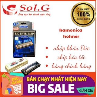 Diatonic Harmonica Hohner Big River Harp ( Full Tone, Key A, Bb, C, D ,E, F, G ) Nhập Khẩu Đức - Phân phối Sol.G