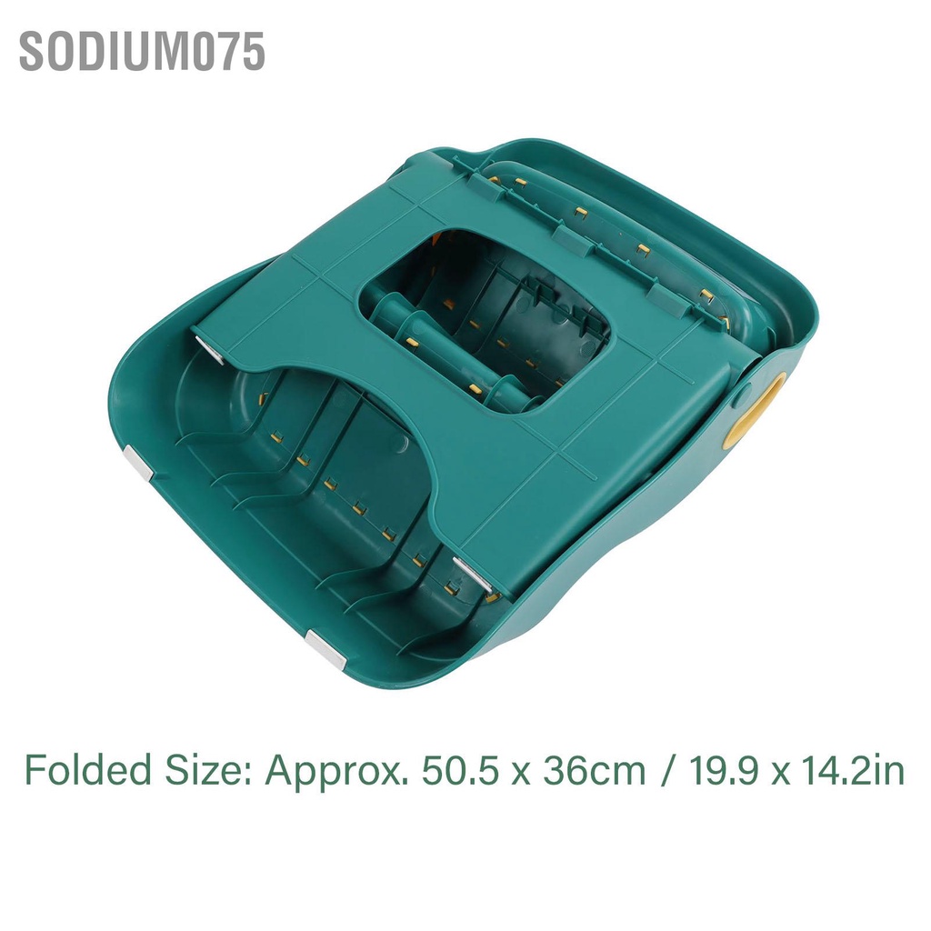 Có thể bán buôn Trẻ Em 2 Bước Phân Bô Huấn Luyện Làm Dày Chống Trơn Trượt Gấp Gọn Đế Ổn Định Nhẹ Bệ Để Chân Sodium075 Hàng giao ngay