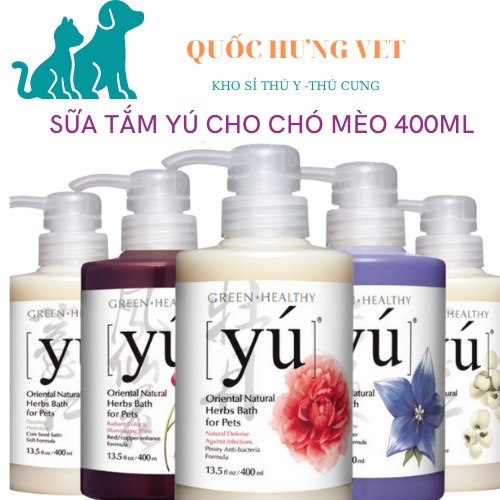 SỮA TẮM YU YÚ BESTSELLER ĐÀI LOAN CHO CHÓ - QUỐC HƯNG VIỆT