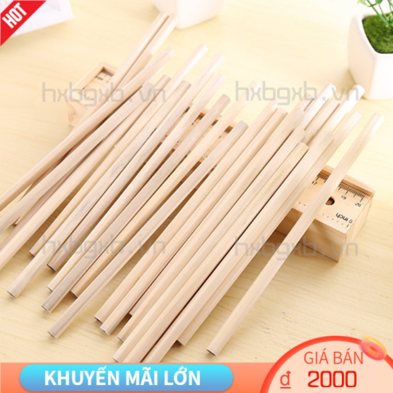 Bút Chì Gỗ Tự Nhiên Không Độc Hại