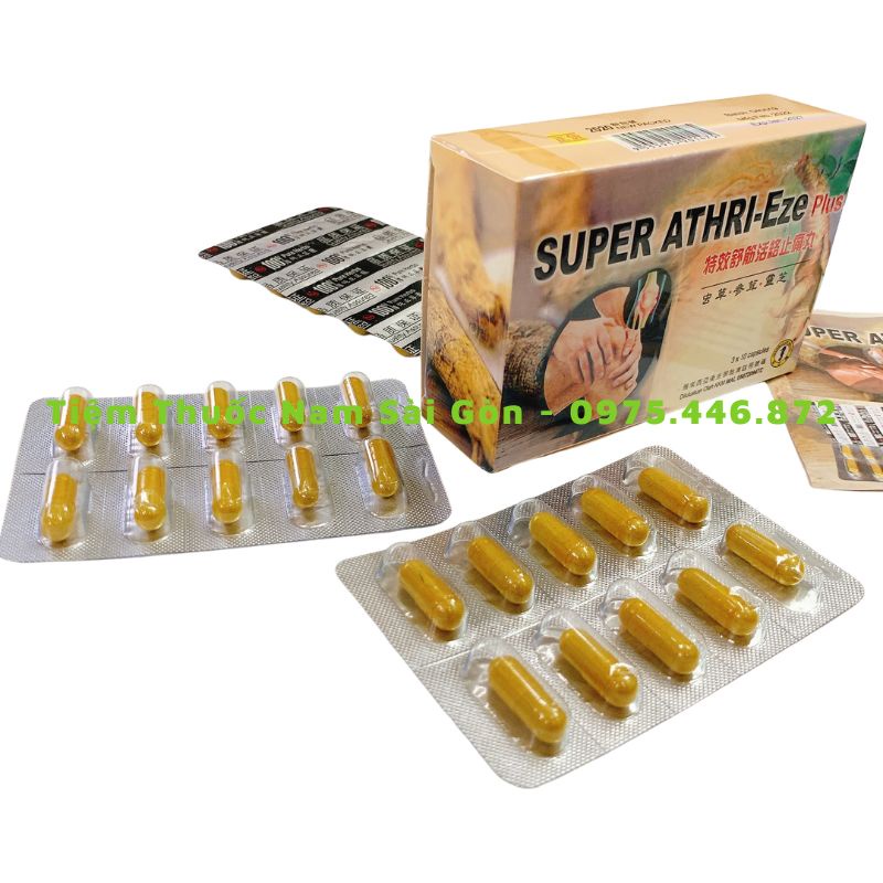 Thư Gân Hoạt Lạc Phong Thấp Hoàn Athri Eze Malaysia Hộp 30 viên