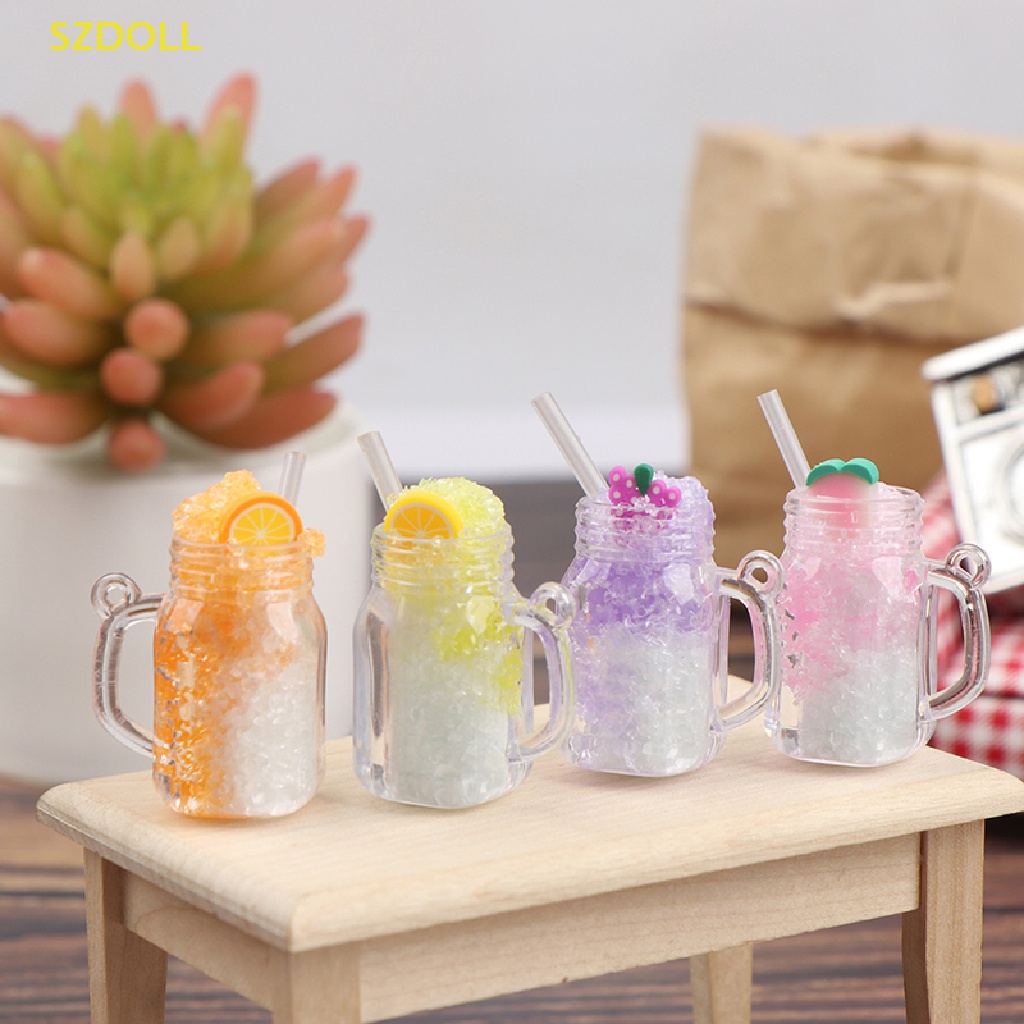 Cốc Uống Nước Mini Tỉ Lệ 1 / 12 Dùng Trang Trí Nhà Búp Bê