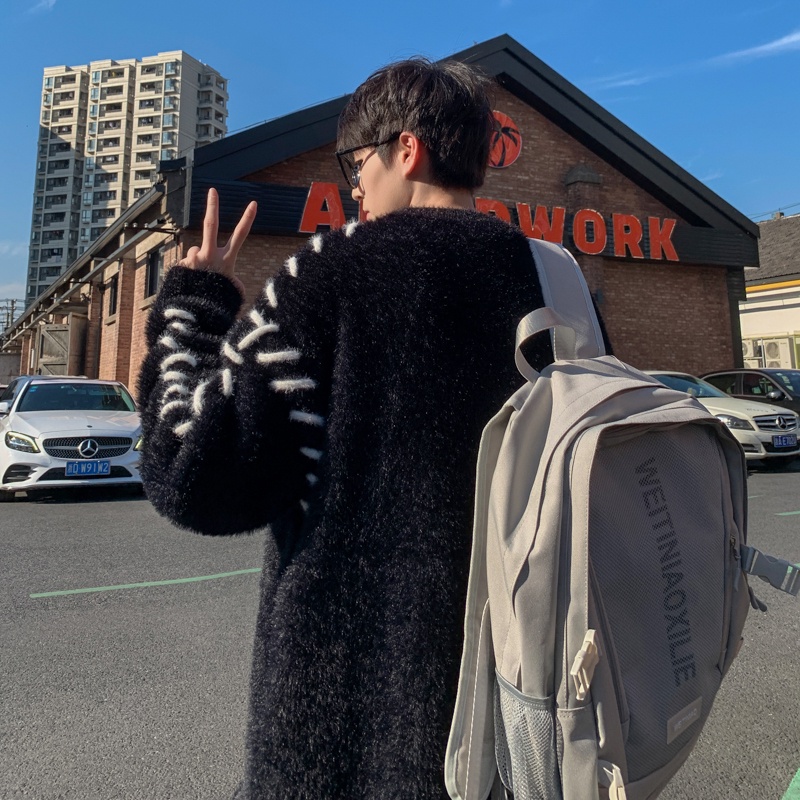 Áo sweater Tay Dài Cổ Tròn Chất Vải Dày Dặn Ấm Áp Cho Nam