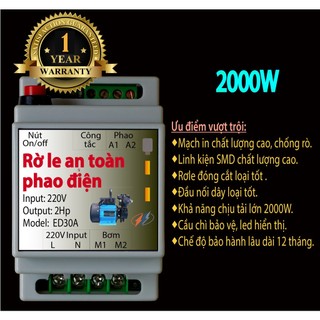Rờ le an toàn cho phao điện