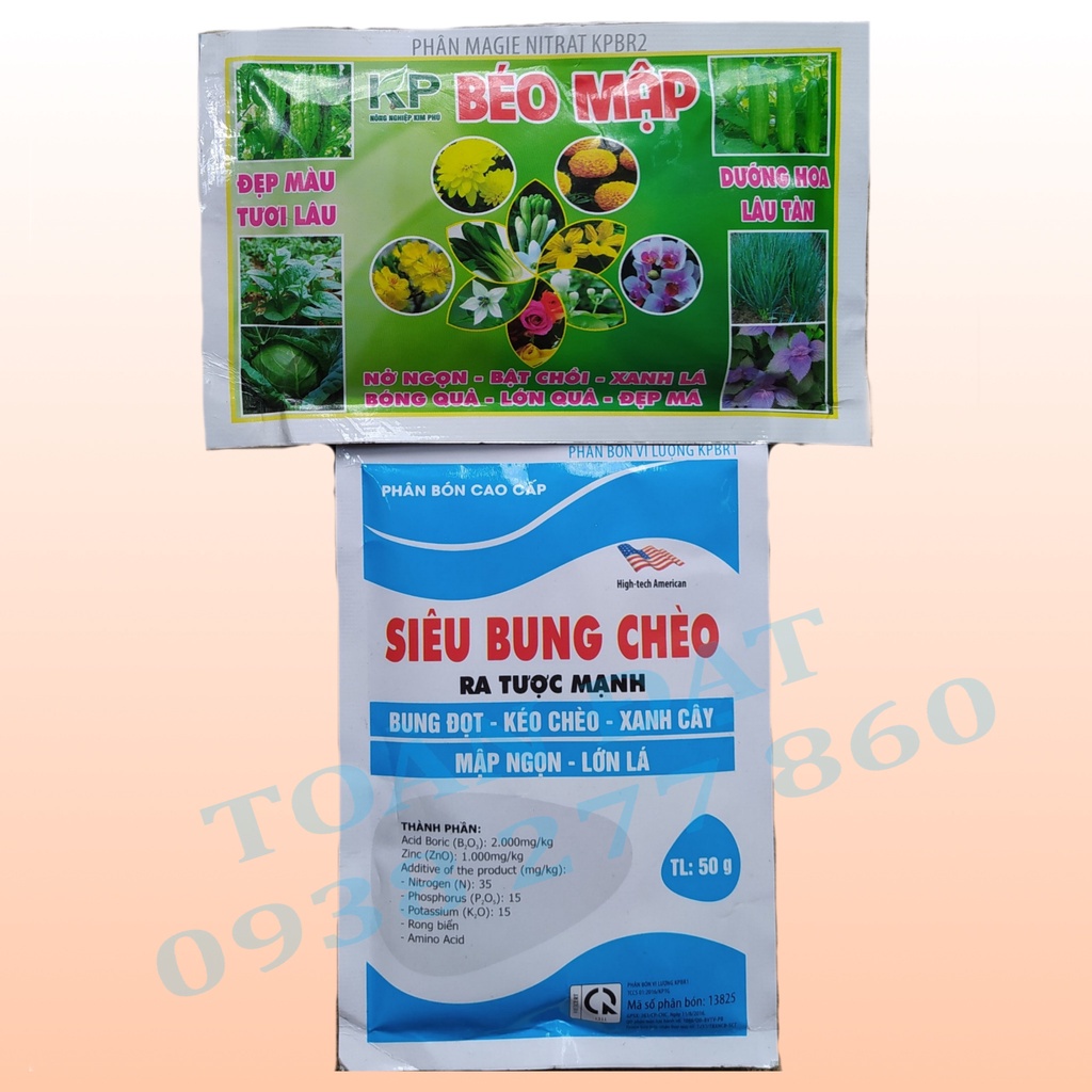 Phân Bón Siêu Bung Chèo Béo Mập, Cây Trồng Bung Đọt, Bật Chồi Xanh Cây, Mập Thân - hoa kiểng rau màu
