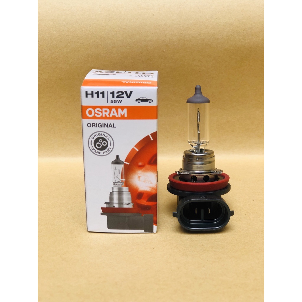Bóng Đèn Pha Halogen Osram Đức 12V 55W dùng cho Ô tô, Xe máy ĐỦ CHÂN H1,H3,H4,H7,H8,H8B,H11,H15,H16,HB3, HB4, 880,881,
