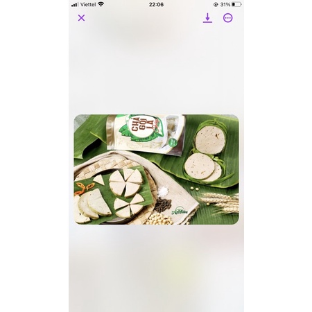 Chả lụa lá An Nhiên chay 500gr (chỉ giao khu vực TpHcm )