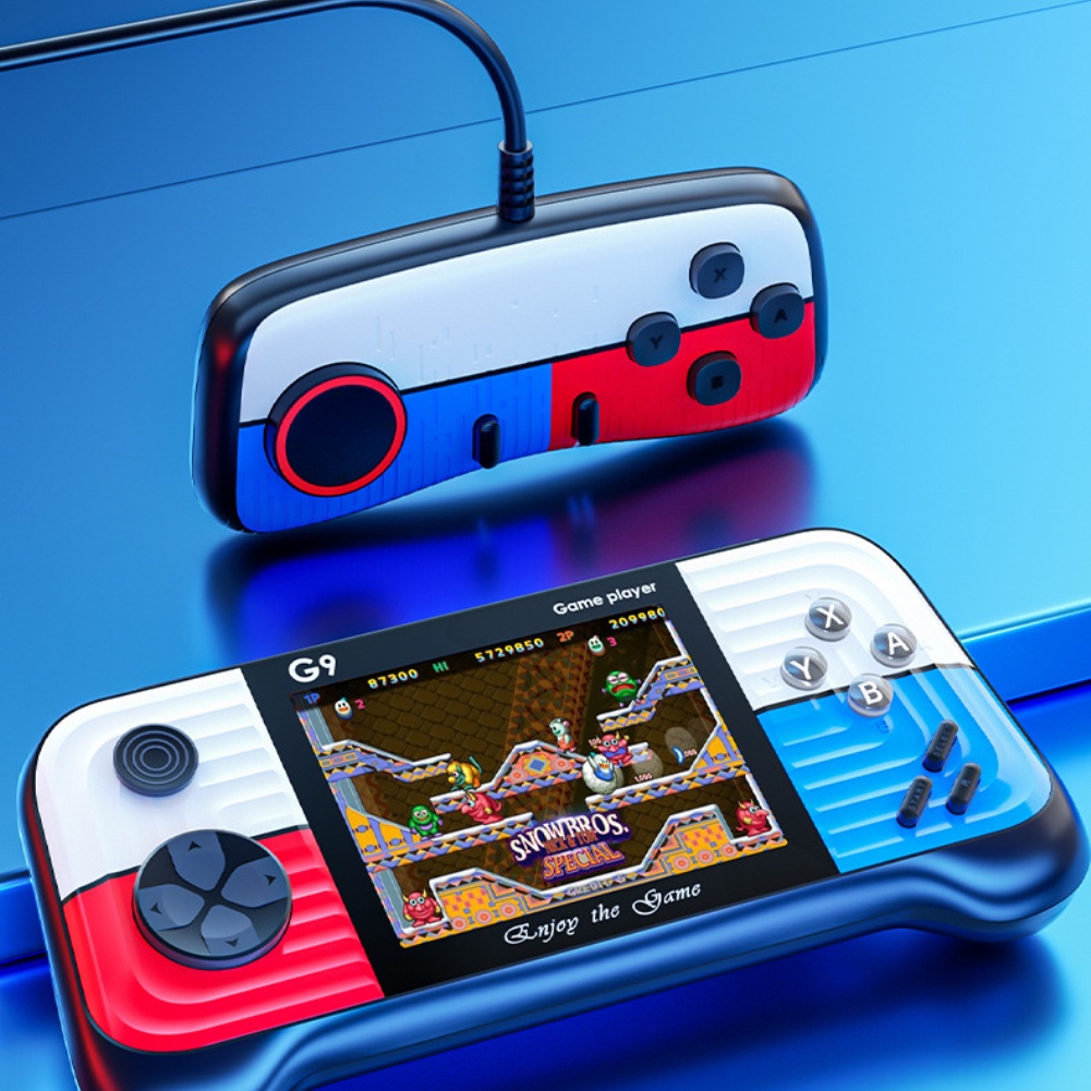 G9 Tay Cầm Tay Cầm Tay G9 Game Retro Classic 666 Trò 3.0 Màn Hình Hd Kết Nối Tv Giáng Sinh Lite Phiên Bản Hai Người Qiqimall_vn