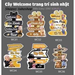 Cây welcome sinh nhật 40cm - BiBo baby