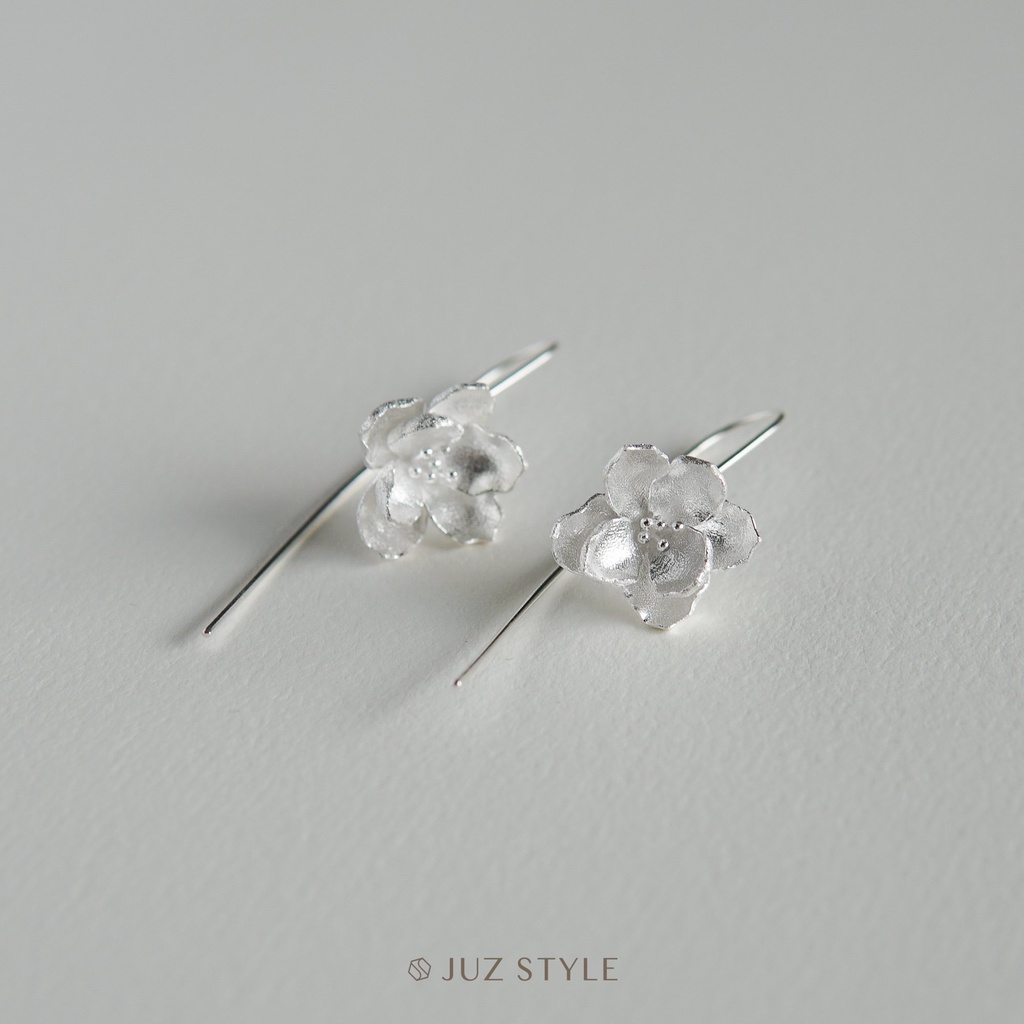 Bông tai bạc Jasmine Juz Style JEHANA05S