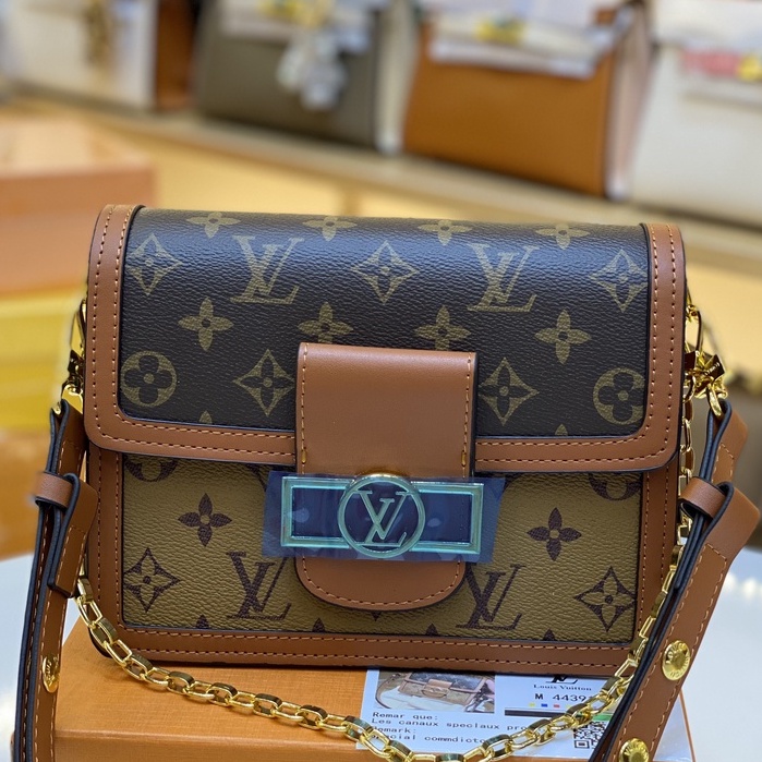 Túi Xách Nữ DauPHIN Size 20 Cm Bản Vip Full Box Nguyên Siu Đeo Chéo Đeo Kẹp Nách Sang Chảnh MSP429