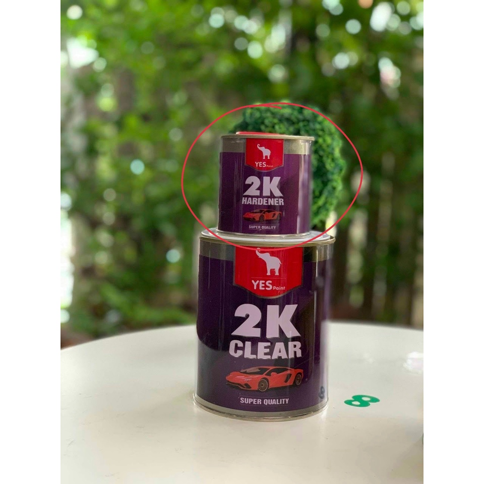 Sơn Phủ Bóng 2K Yes tim 1kg