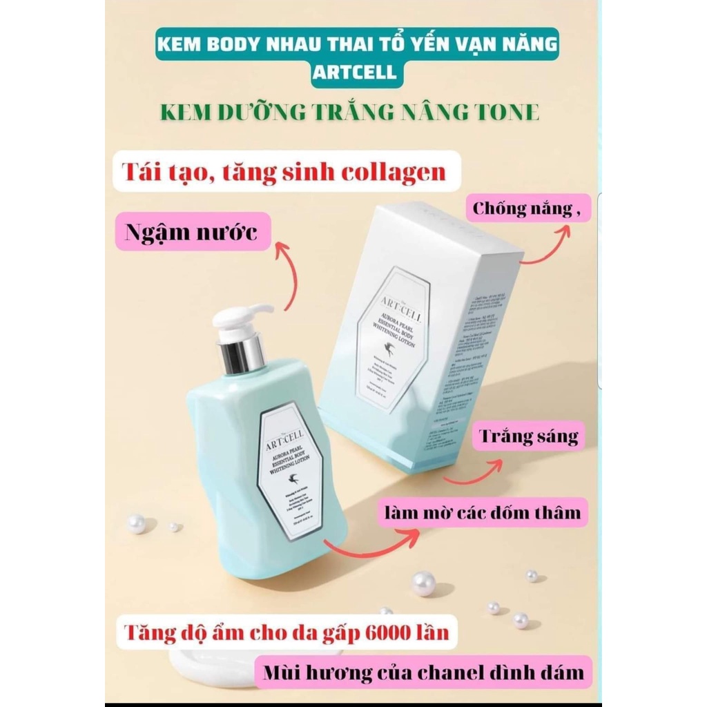 KEM BODY NHAU THAI TỔ YẾN VẠN NĂNG ARTCELL
