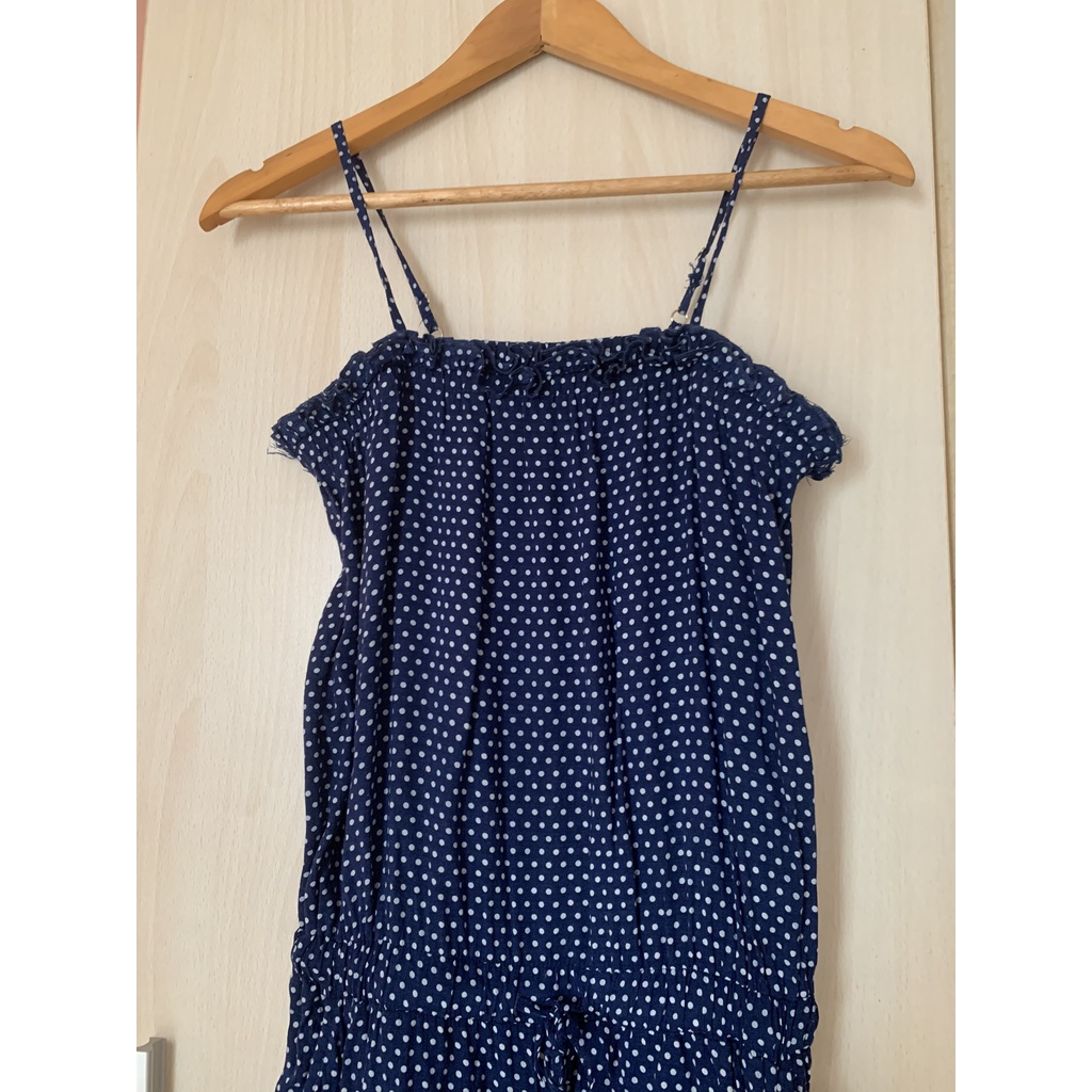 Đồ liền thân lanh dài chấm bi hiệu La Chapelle Sport