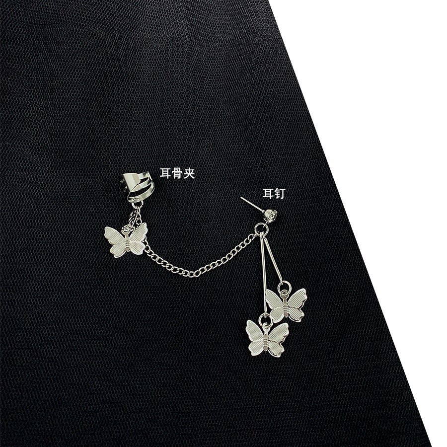 Bông Tai Dáng Dài Hình Bướm Thời Trang Đáng Yêu