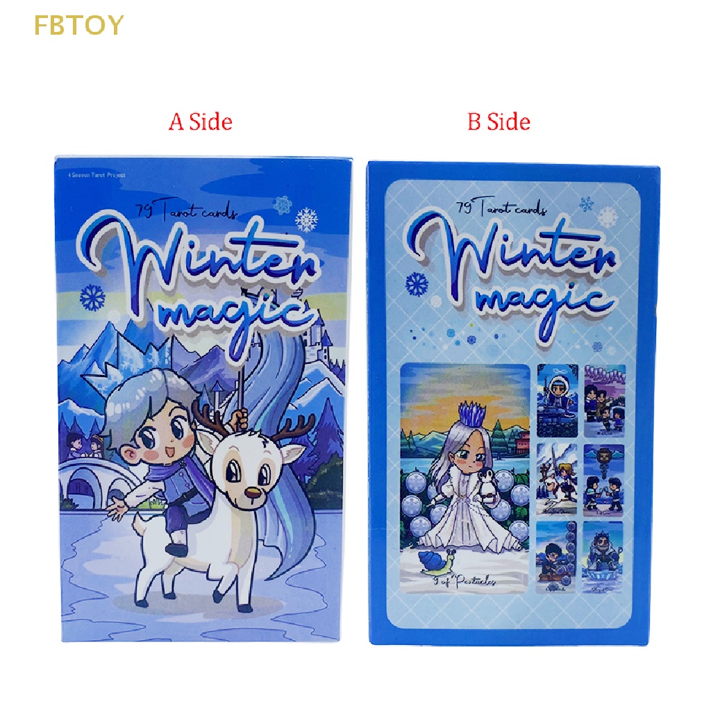 Bộ Bài Tarot Mùa Đông 12 * 7CM