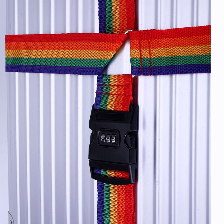 Đai vali chữ thập dài 4m có khóa bảo vệ