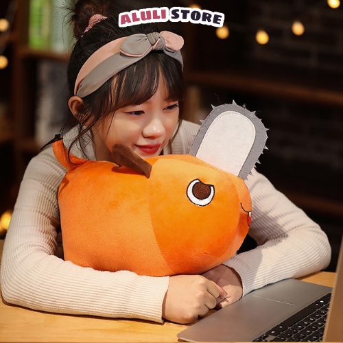 Gấu bông anime Chainsaw Man Pochita nhồi bông dễ thương ALULI