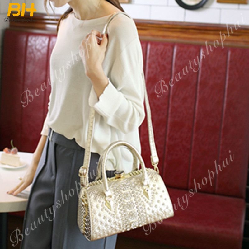 Túi Đeo Chéo Đính Đá Thời Trang 2022 Cho Nữ